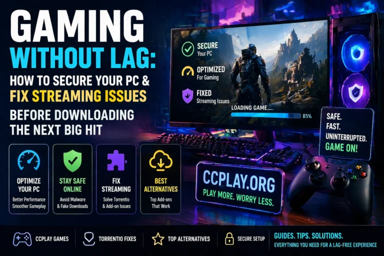 Gaming Without Lag: How to Secure Your PC & Fix Streaming Issues Before Downloading the Next Big Hit